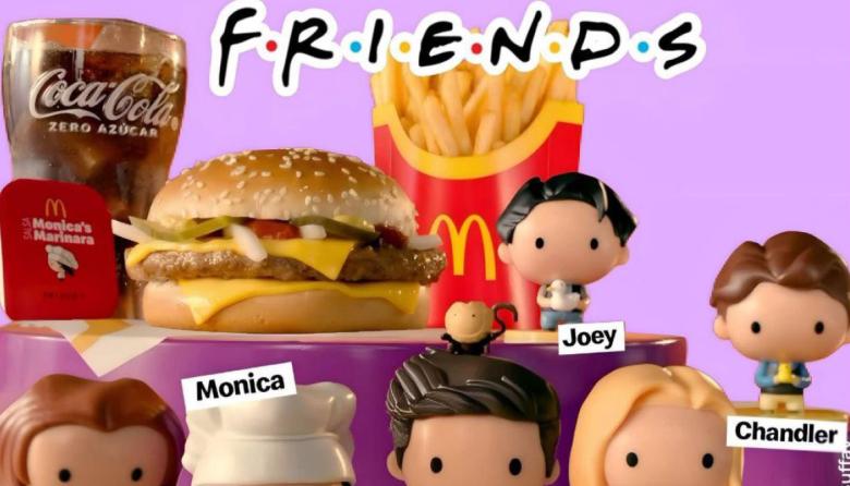 Llega la "Friends Box", la nueva Cajita Feliz de McDonald's inspirada en la serie