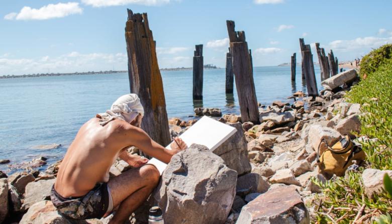 Miradas Portuarias: muesta de arte en el CIP