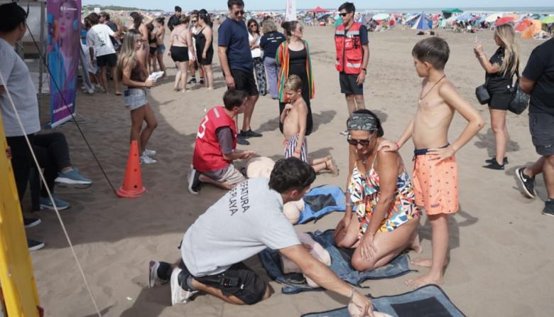 Se realizó “Modo Playa” con acciones de prevención, salud y concientización ambiental