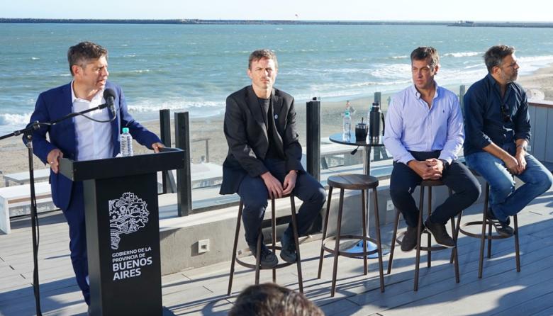 Kicillof anunció en Quequén el inicio de la planta de potenciación eléctrica para Necochea