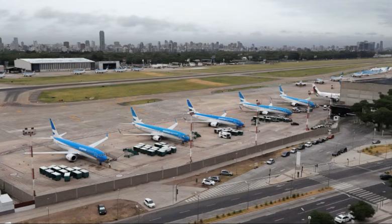Aeroparque cerrará durante 55 horas por obras: 900 vuelos afectados