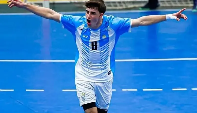 Demian Goñi gritó campeón con la Selección Argentina de cadetes