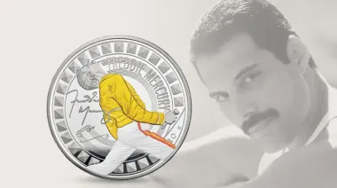 Nueva moneda rinde homenaje a Freddie Mercury