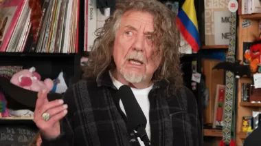 Robert Plant deslumbró en un Tiny Desk histórico con Saving Grace