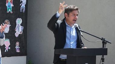 Kicillof: “Fue el Intendente de Necochea  quien resolvió terminar la obra que paró Milei”