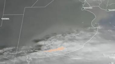 Alerta por una gran nube de polvo en Necochea