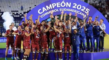 Tras una épica tanda de penales, Lanús se consagró campeón de la Copa Sudamericana
