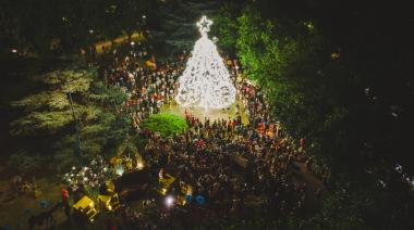 Se encendió el Árbol de Navidad