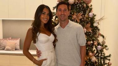 Messi hizo un posteo por Año Nuevo y se sacó una foto junto a su familia