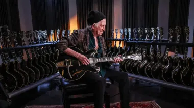 Gibson anunció una colaboración histórica con Keith Richards