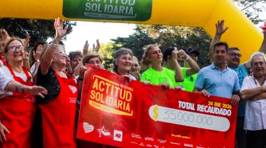 Actitud Solidaria donó $35 millones a los hospitales de Necochea y Quequén