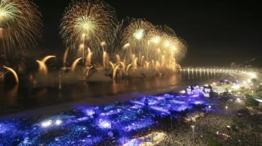 Río de Janeiro batió el récord mundial al reunir a más de cinco millones de personas en la mayor celebración de fin de año