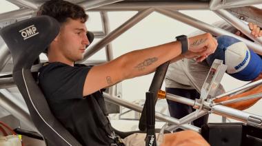 Marcos Castro probó la butaca de su Torino de cara al debut en Turismo Carretera