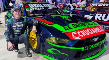 Juan Bautista presentó su nuevo Ford con el equipo en Santa Fe