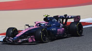 Colapinto terminó 7° entre 11 pilotos en el primer turno de su último día de pruebas de la F1 en Bahréin