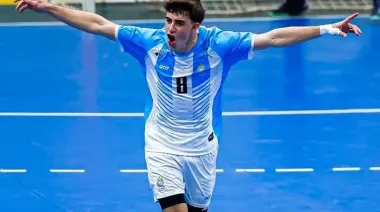 Demian Goñi gritó campeón con la Selección Argentina de cadetes