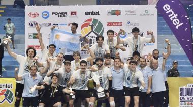 Argentina consagró campeona sudamericana de voleibol tras vencer a Brasil en la final