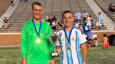 Necochenses campeones con la Selección Argentina FADDIM en Houston