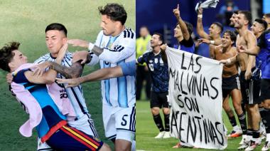 La FIFA sancionó a Leandro Paredes con 10 partidos por su pelea en la final del Mundial y multó a Argentina por la bandera de Malvinas