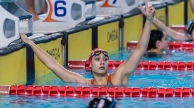 Guadalupe Angiolini marcó otro récord nacional en el Día de la Natación