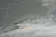 Alerta por una gran nube de polvo en Necochea
