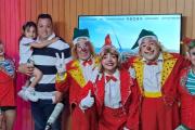 El Circo Dihany copó el estudio con sus payasos y elfos