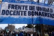En medio de la paritaria, docentes bonaerenses convocaron a un paro en contra del proyecto de reforma laboral