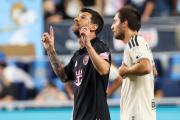 El primer gol de Messi tras la muerte de su padre: el gesto de sus compañeros del Inter Miami