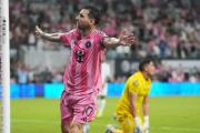 Messi sumó su primer doblete, una asistencia y un nuevo récord con el Inter Miami post Mundial
