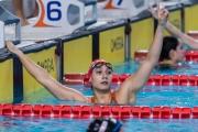 Guadalupe Angiolini marcó otro récord nacional en el Día de la Natación